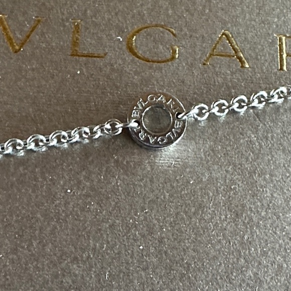 Auth. Bvlgari Silver Save the Children  Necklace - Picture 8 of 13